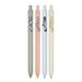 Cute Cat Gel Pen Set- 4PCS Quick-Drying Ink 0.5mm Nib Press Design Comfortable Grip Cartoon Pen for Students