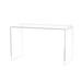 26cm U Shaped Acrylic Storage Rack Clear Shelf Display Stand Desktop Organizer Holder for Toy Model Bag Shoes - Size L