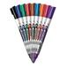 1 PK BIC Intensity Advanced Dry Erase Marker Pocket-Style Medium Bullet Tip Assorted Colors Dozen (GELIPP121AST)