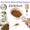 1/2Pieces Pet Food Measuring Spoon Cup Scale Dog Electronic Food Digital Measuring Spoon With Lcd Display Pet Spoon