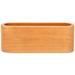 Heldig Wooden business card holder with a compartment for name cards and a stand for desk and worktop