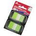 5 PK AbilityOne 7510013991152 SKILCRAFT Page Flags 1 x 1.75 Bright Green 50 Flags/Dispenser 2 Dispensers/Pack100/Pack