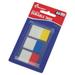 2 PK AbilityOne 7510016614493 SKILCRAFT Self-Stick Tabs/Page Markers 1 Bright Asst 66/Pack