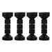 4pcs Threaded Bed Frame Stoppers Bed Headboard Stoppers Adjustable Bed Headboard Stabilizers