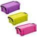 Storage box 3pcs Household Storage Container Portable Sundries Storage Box Storage Basket