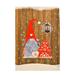 Pretty Comy Garden Yard Decorative Flag Hanging Banner Christmas Pendant Holiday Party Home Decoration Xmas Drop Ornament Rudolph