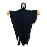 Ghost Face Scarecrow - Halloween Decor