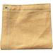 - 10 Ft. X 10 Ft. - 7 OZ Premium 90% Shade Cloth Shade Sail Sun Shade (TAN Color)