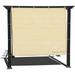 Sun Shade Privacy Panel With Grommets On 4 Sides For Patio Awning Window Cover Pergola Or Gazebo (Banha Beige 10 X 5 )