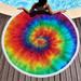 Fnochy Home Tool Round Printed Beach Towel Microfiber Shawl Beach Towel Beach Mat