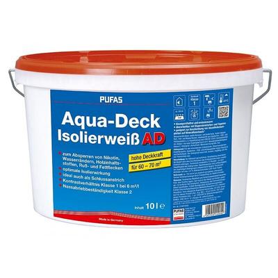 Aqua-Deck Isolierweiß 10 Liter 14204000 - Pufas Image