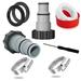 Filter Pump Connection 1.25 to 1.5 Hose Conversion Pool Hose Adapter