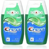 Crest Complete Whitening Plus Scope Tartar Control Toothpaste Minty Fresh Liquid Gel 4.6 Oz 130g - Pack of 2