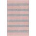 Unique Loom Jill Zarin Outdoor Anguilla Area Rug 3 3 x 5 3 Rectangular Pink and Aqua