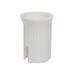 Vickerman White C7 Snap-On Socket SPT-1 18 Wire Gauge package of 25. Made of plastic. Compatible with 18 wire gauge SPT-1 blank wire.