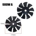 Air Compressor Fan Blade Direct-Connected Air Pump Motor Cooling Fan 980W 1100W