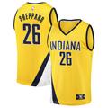 Ben Sheppard Men's Fanatics Branded Yellow Indiana Pacers Fast Break Custom Jersey - Statement Edition
