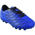 Vizari Unisex-Kid s Youth and Junior Boca Firm Ground (FG) Soccer Shoe | Color - Blue / Black | Size - 8.5