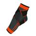 Unique Bargains 1 Pcs Ankle Support Braces with Strap Adjustable Breathable Ankle Wrap Brace for Sports Orange Size L