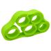 5 Finger Hand Grip Band Elastic Silicone for Gym Fitness Training (Green 6.6LB)