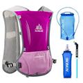 AONIJIE 5L Running Hydration Vest Backpack with 500ml BPA Free Soft Flask and 1.5L Water Bladder