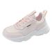 nsendm Women s Sneakers Sport Running Tennis Walking Shoes Platform Sneakers for Women Fashion Slip On Pink 41