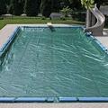 Commercial-Grade Winter Pool Covers For In-Ground Pools | Featuring Exclusive Tear Resistant Weave | The Best Winter Covers For Le$$! (25 X 50 Solid - 12 Yr.)