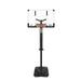 Lifetime Adjustable Portable Basketball Hoop (50-Inch Tempered Glass) 91130