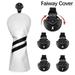 Outdoors Practical Driver/Fairway/Hybrids PU Golf Club Head Covers Golf Rod Sleeve Golf Wood Cover Protective Headcover FAIWAY COVER