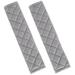 ANDALUS Seat Belt Covers for Adults Car Seatbelt Cover 2 Pack Universal Soft Comfortable (Gray)