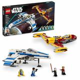 LEGO Star Wars: Ahsoka New Republic E-Wing vs. Shin Hatiâ€™s Starfighter 75364 Star Wars Playset Based on the Ahsoka TV Series Show Inspired Building Toy for Ahsoka Fans Featuring 5 Star Wars Figures