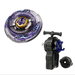 Beyblade BB-113 T125EDS Power of Stamina Ultimate Bey Battle Toy Metal Fury Beyblades for Epic Battles - Scythe Kronos Bey + L/R Launcher