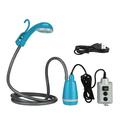 GoolRC Portable Camping Shower Camping Shower Pump Rechargeable for Camping Hiking Traveling