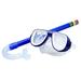 Kids Snorkeling Set - Childs Dry Top Snorkel Mask with Big Eyes for Boys Girls - Anti-Fog and Anti-Leak Snorkeling Gear for Kids Age 4-12