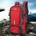 Winter Savings! WJSXC 60LCamping Hiking Backpack Waterproof Travel Backpack Hiking Backpack Outdoor Sports Backpack Travel Bag Suitable for Mountaineering Camping Trips Red M