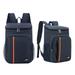 YuQi Extra Large Insulated Backpack High Capacity Water Resistant for Men Small Cooler Backpack Blue