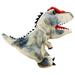 SILVERCELL Dinosaur Hand Puppets Realistic Latex Soft Animal Head Toys Set