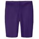 Girls Soft Cotton Long Bike Shorts | Purple