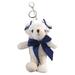 Bigstone Plush Toy Hanging Lovely Colorful Teddy Bear Plush Pendant for Decoration(Blue)