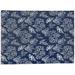 SEA BOTTOM NAVY MEDIUM Kitchen Mat By Kavka Designs