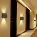 Wall Modern Hallway Wall 6W 3000K Up Down Wall Mounted Warm Wall Sconce for Living Room Bedroom Aisle Corridor