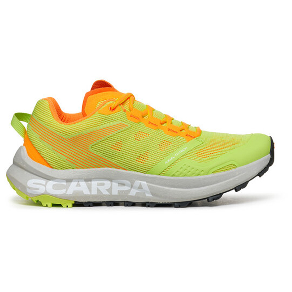 Scarpa - Women's Spin Planet - Trailrunningschuhe 39,5 | EU 39,5 grün/orange