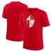 Men's Nike Red San Francisco 49ers Rewind Logo Tri-Blend T-Shirt