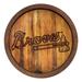 Atlanta Braves 20.25" x Faux Barrel Top Sign