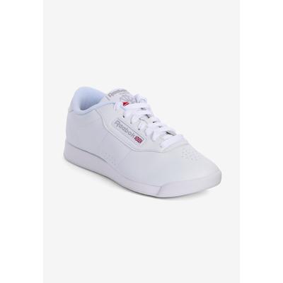 Wide Width Women's The Princess Sneaker by Reebok in White (Size 7 W)