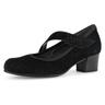 Spangenpumps GABOR ""Palma"" Gr. 38,5, schwarz Damen Schuhe in Komfortweite H (=sehr weit)