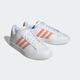 Sneaker ADIDAS SPORTSWEAR "GRAND COURT 2.0" Gr. 38,5, weiß (cloud white, wonder clay, gold metallic) Schuhe Sneaker