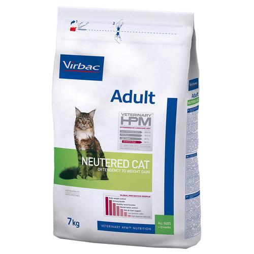 7kg Adult Neutered Cat Virbac Veterinary HPM Katzenfutter trocken