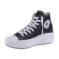 Sneaker CONVERSE "CHUCK TAYLOR ALL STAR MOVE PLATFORM" Gr. 39, schwarz-weiß (schwarz, weiß) Schuhe Schnürstiefeletten