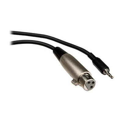 Shure 3-Pin XLR Female to Stereo Mini Male Cable -...
